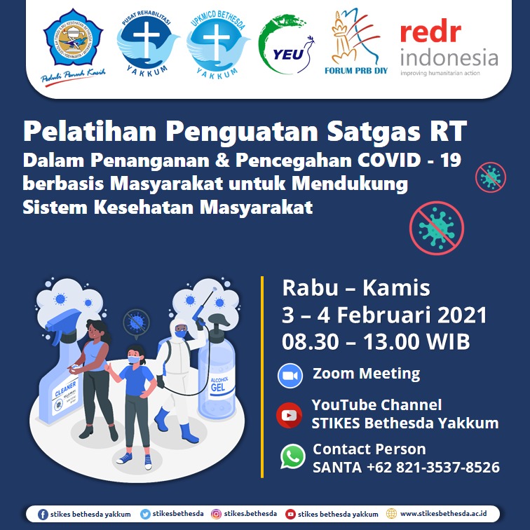 Pelatihan Untuk Pengurus RT/RW Satuan Tugas Covid-19