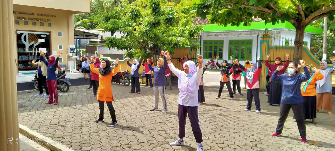 Senam Bersama TP PKK Hargorejo