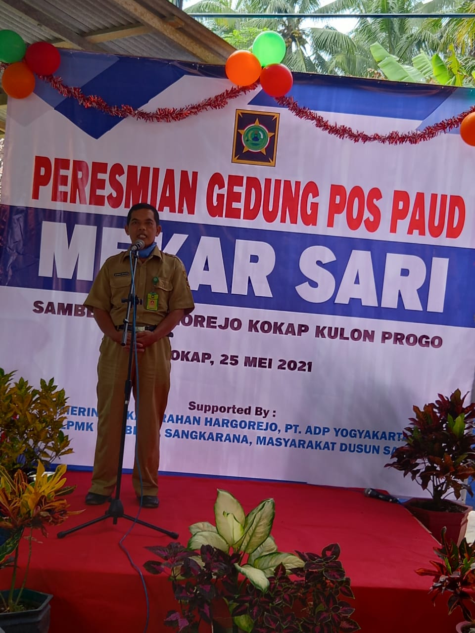 Peresmian Gedung PAUD Mekar Sari Sambeng