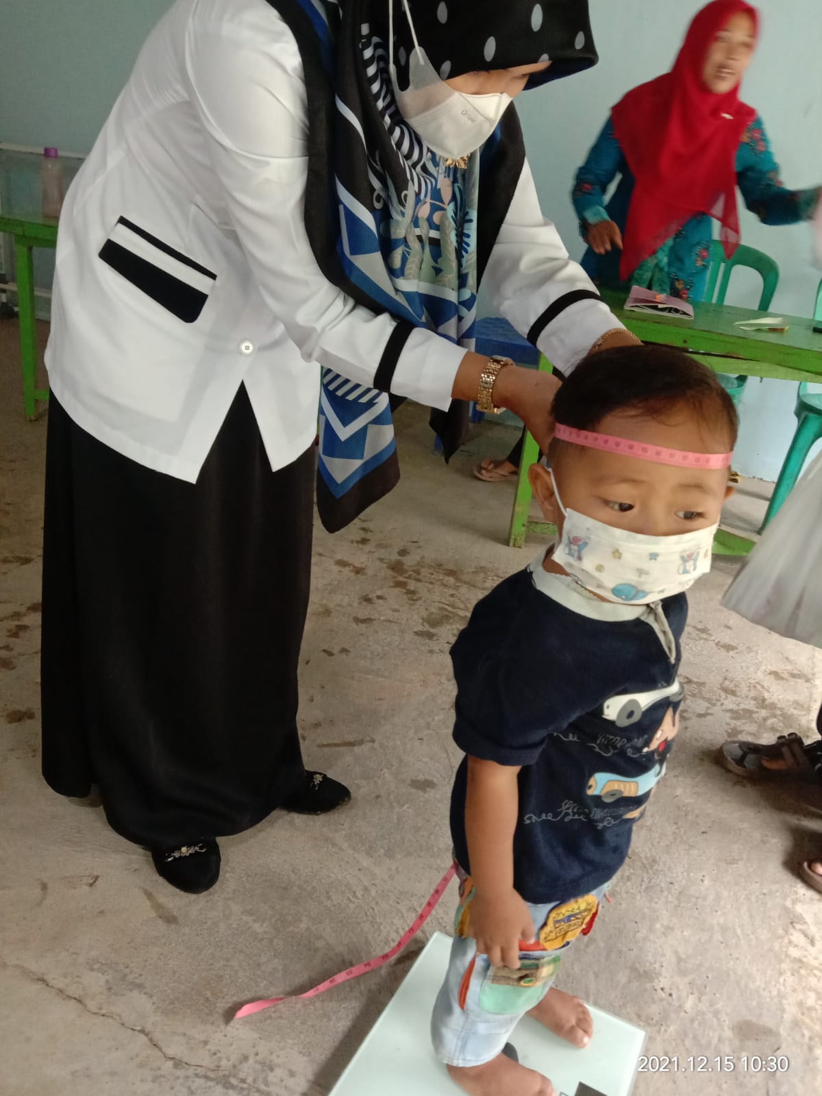 Musim Hujan, Balita Gunung Rego Rajin Berangkat Posyandu