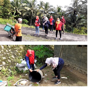 Monitoring PSN Oleh Kader dan Juru Malaria Desa