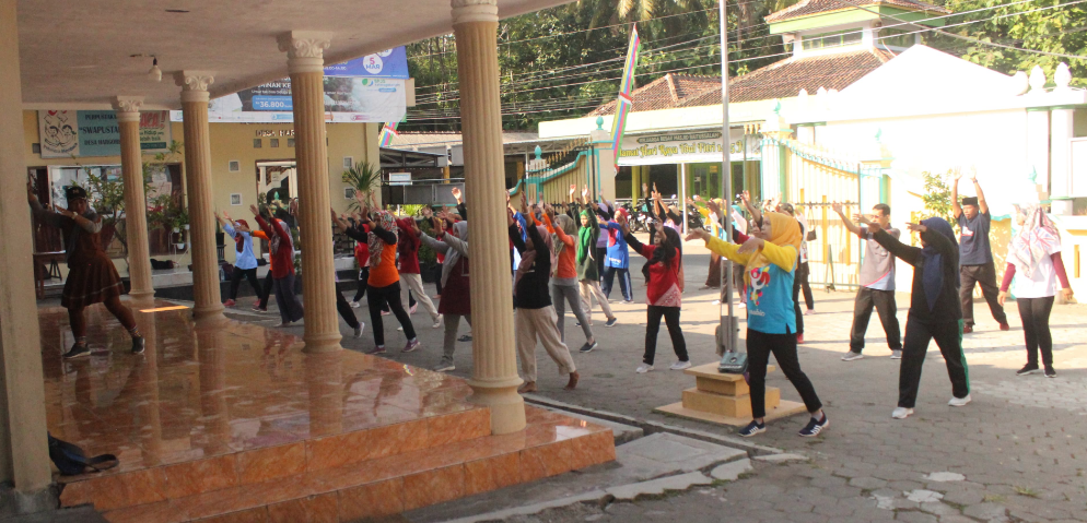 Hidupkan Germas, Pemkal Adakan Senam Bersama 